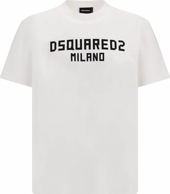 Dsquared² White Cotton T-Shirt