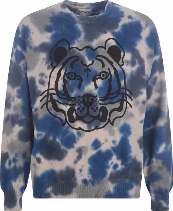 Kenzo Gray Cotton Sweatshirt