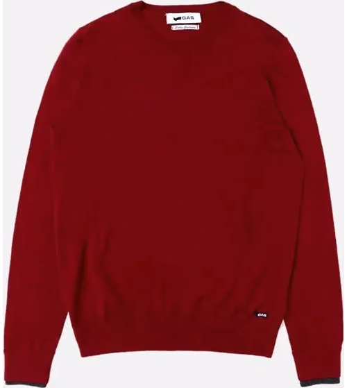 Gas Red Cashmere Sweater