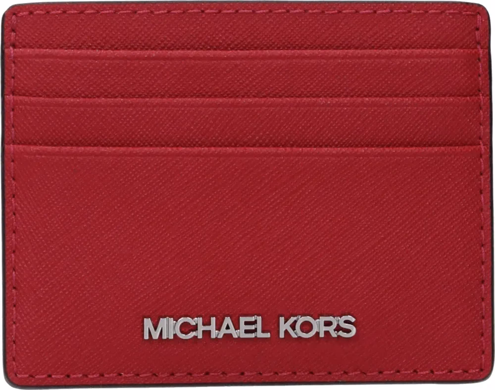 Michael Kors Red Leather Cardholder