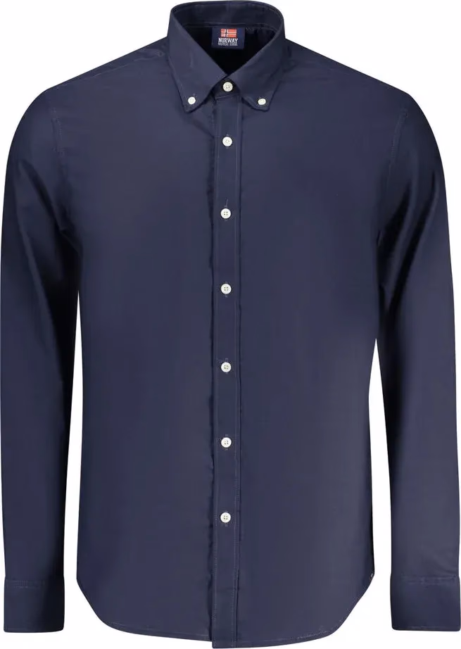 Norway 1963 Blu Cotton Male Shirt
