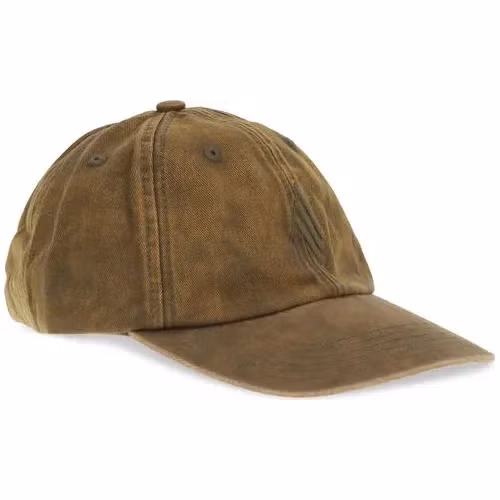 The Attico Brown Cotton Cap (Baseball Hat)