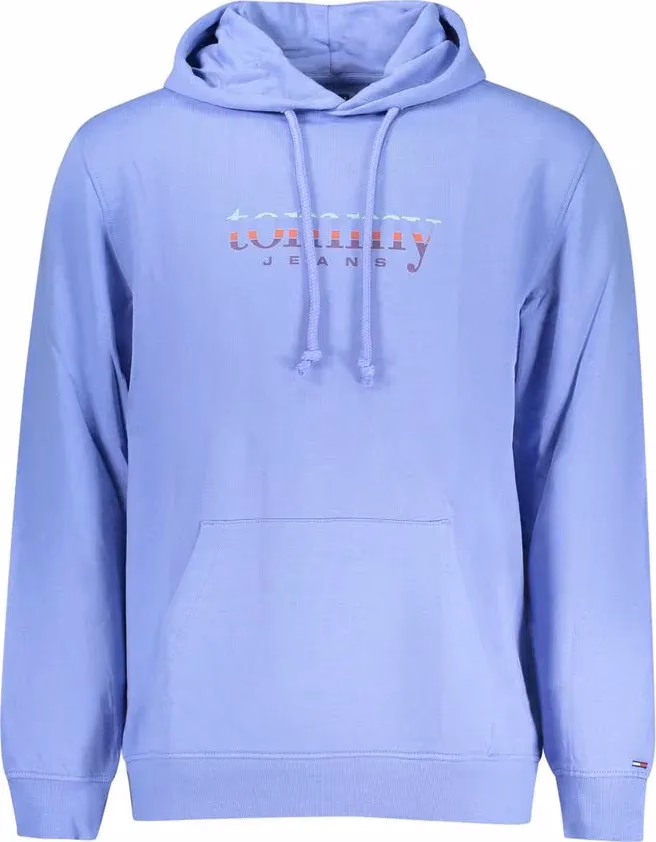 Tommy Hilfiger Azzurro Cotton Men Sweatshirt