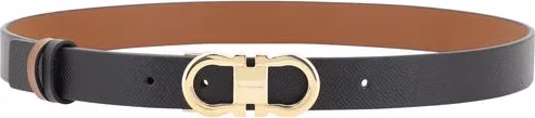 Ferragamo Brown Calf Leather Bos Taurus Regular Belt