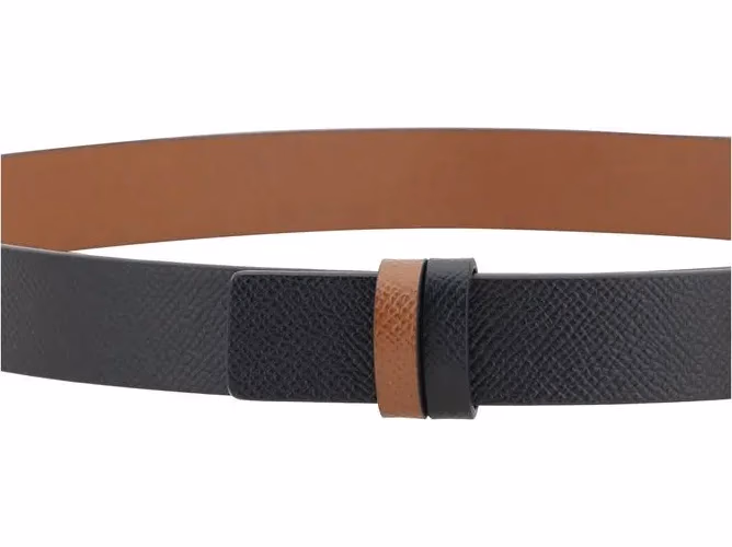 Ferragamo Brown Calf Leather Bos Taurus Regular Belt