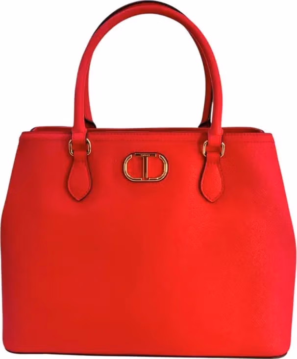 Twinset White PU Women Handbag