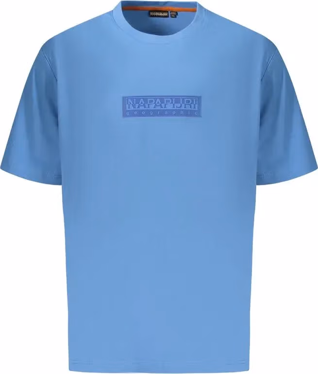 Napapijri Azzurro Cotton Men's T-Shirt