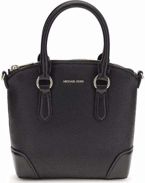 Michael Kors Black Calf Leather Bos Taurus Handbag