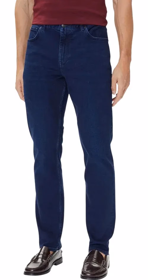Tommy Hilfiger Blue Recycled Cotton Relaxed Fit Jeans