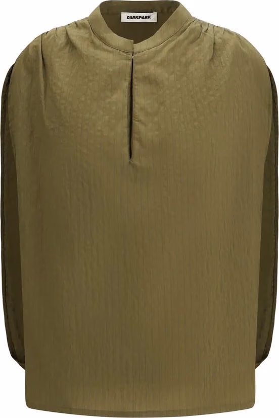 Darkpark Bicolor Modal Blouse