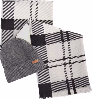 Gray Polyester Beanie