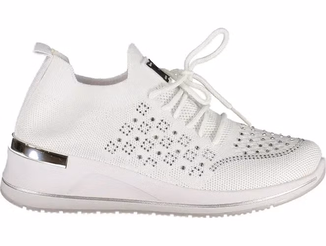 Laura Biagiotti Bianco Polyester Women Sneaker