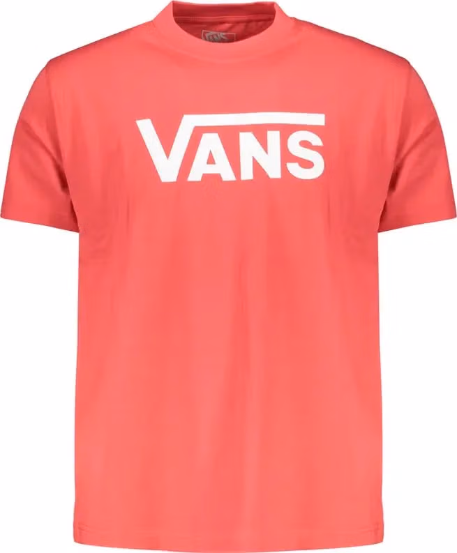 Vans Rosso Cotton Men T-Shirt