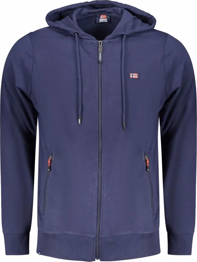 Norway 1963 Blue Cotton Men's Hoodie