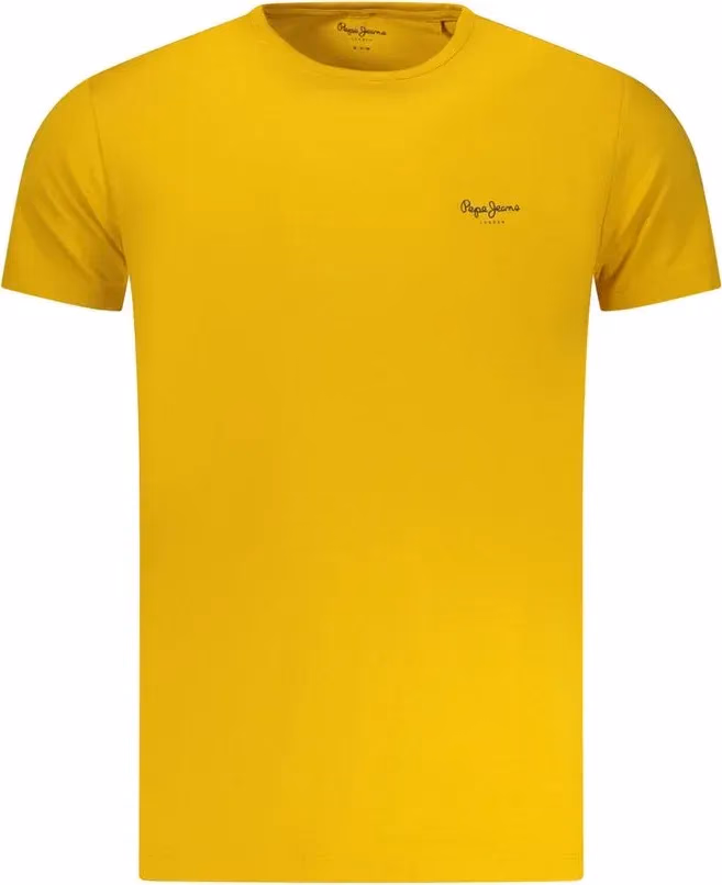Pepe Jeans Giallo Cotton Men's T-Shirt
