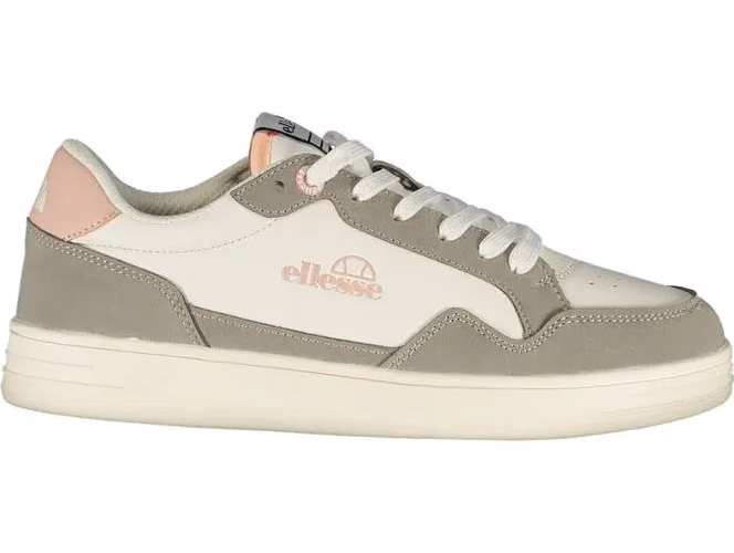 Ellesse White Polyurethane Women Sneaker