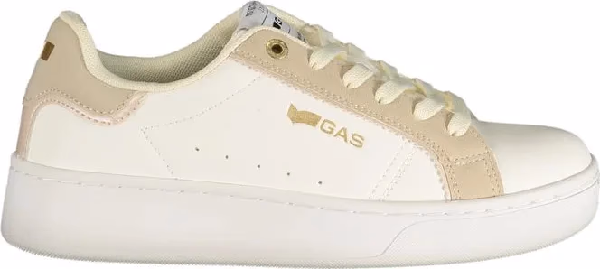 Gas Bianco Poliuretano Women Sneaker