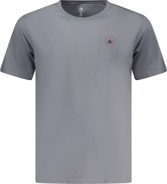 Converse Gray Cotton Men's T-Shirt