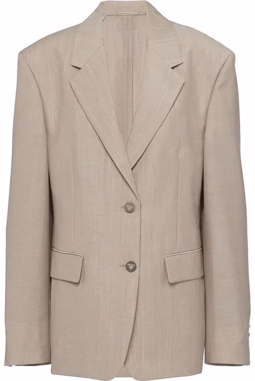 Prada Beige Mohair Blazer