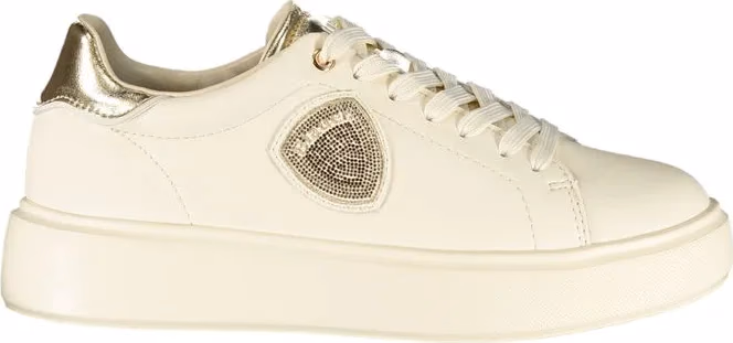 Blauer Beige Leather Women's Sneaker