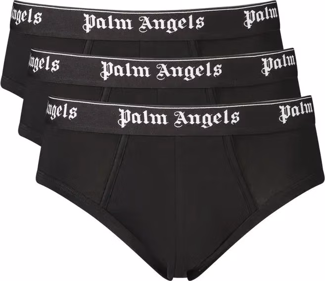 Palm Angels Black Cotton Men's Underwear