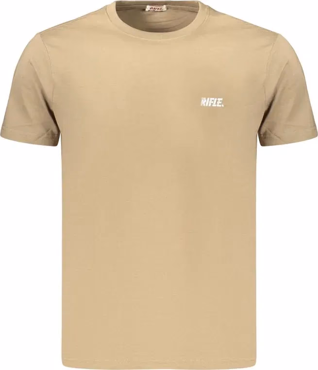 Rifle Brown Cotton Men's T-Shirt