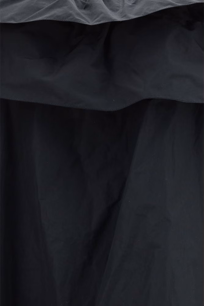 Saint Laurent Black Polyester Casual Dress