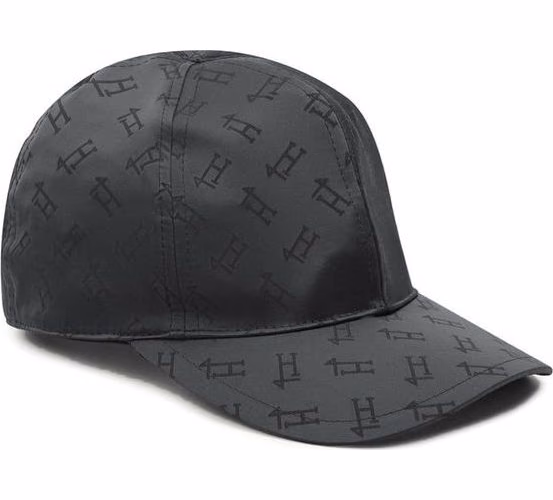 Herno Black Polyamide Cap (Baseball Hat)