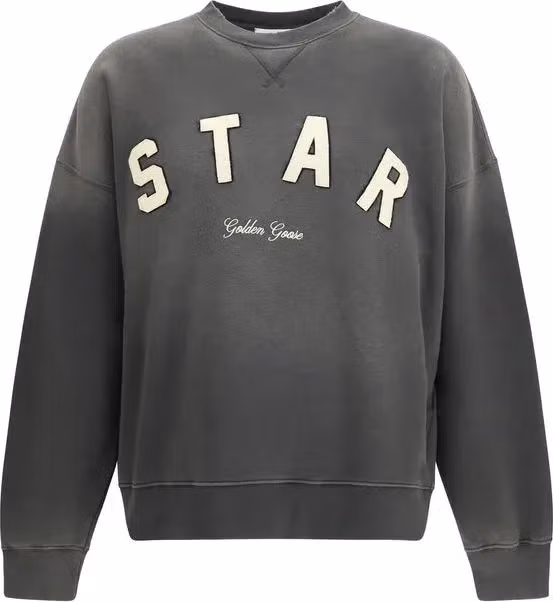 Golden Goose Gray Cotton Sweatshirt