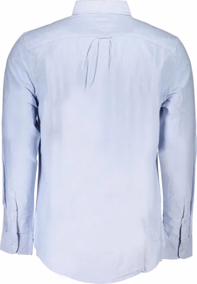 Tommy Hilfiger Azzurro Cotton Men's Shirt