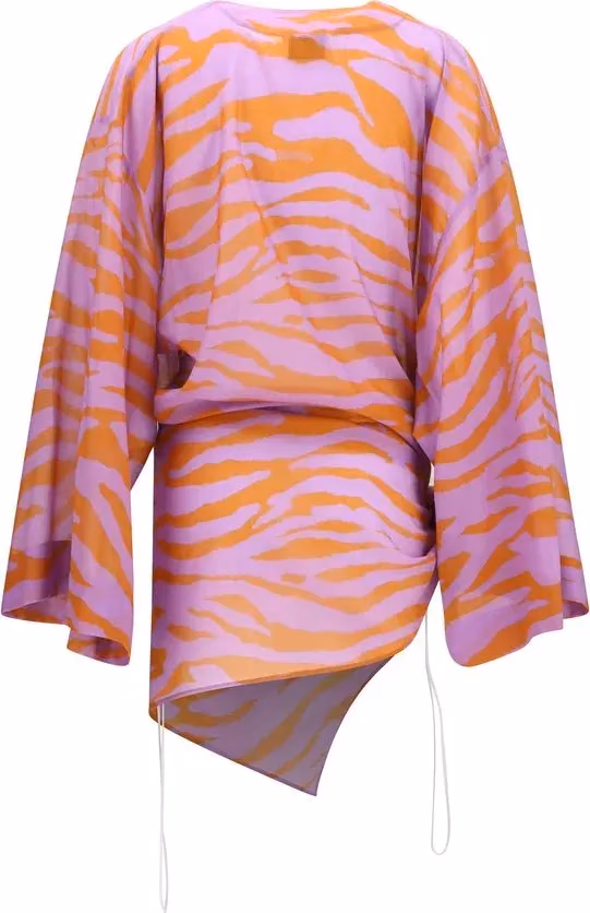 The Attico Multicolor Cotton Pattern Shirt