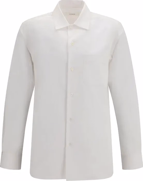 Umit Benan White Cotton Dress Shirt