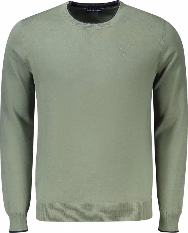 North Sails Green Cotton Men's Sweater