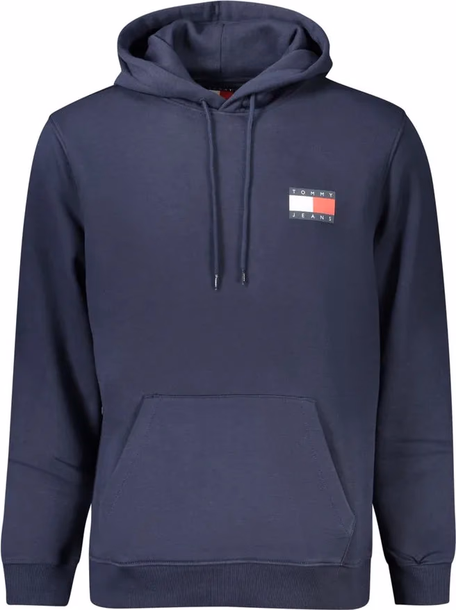 Tommy Hilfiger Blue Cotton Men's Sweatshirt
