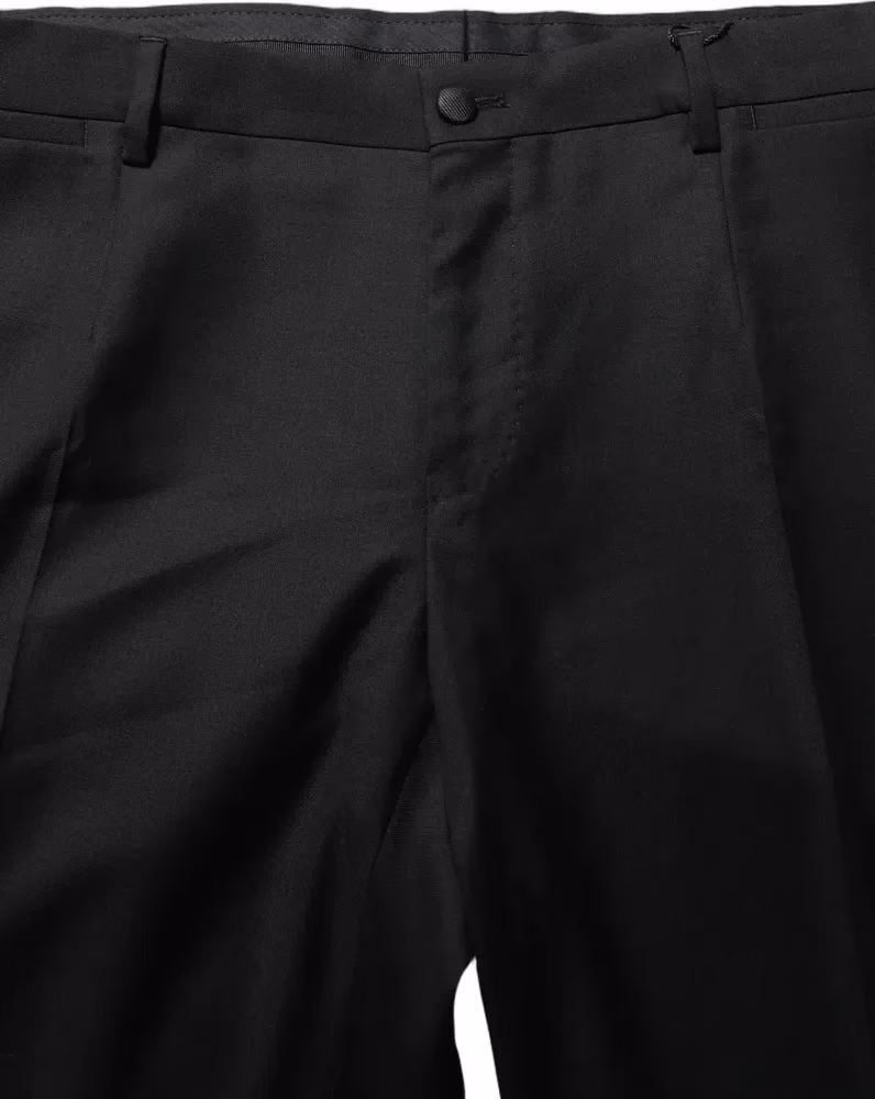 Dolce & Gabbana Black Wool Skinny Leg Dress Trouser Pants