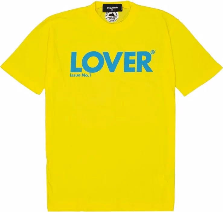 Dsquared² Bicolor Cotton T-Shirt