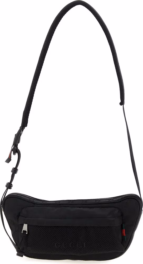 Gucci Black Polyester Crossbody Bag