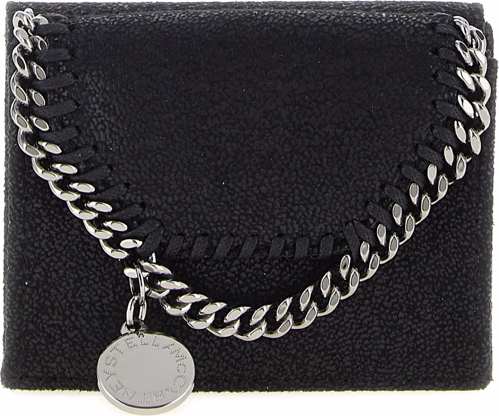 Stella McCartney Black Polyester Cardholder