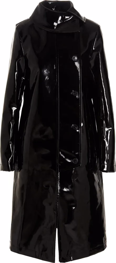 Raf Simons Black Cotton Coat