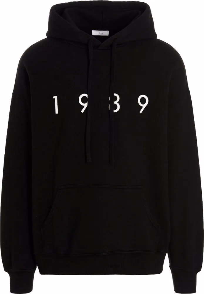 1989 Studio Black Cotton Sweatshirt
