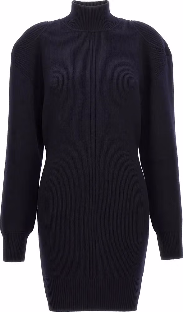 Stella McCartney Blue Wool Midi Skirt