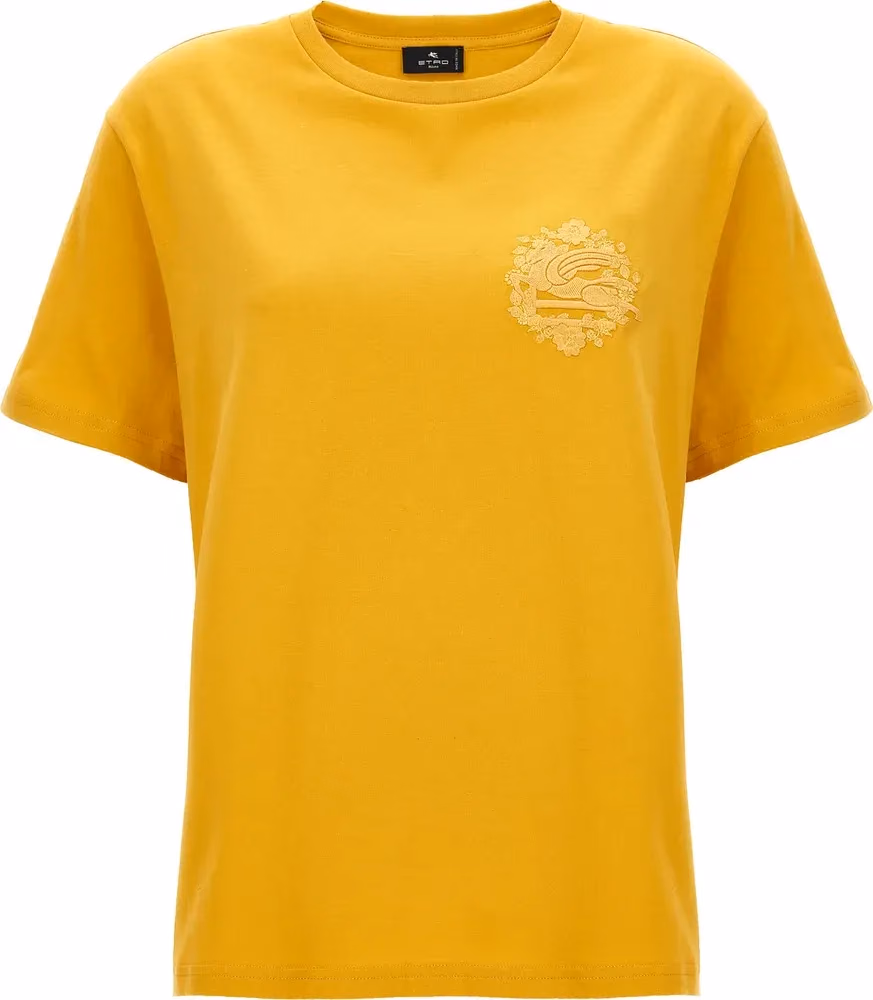 Etro Bicolor Cotton T-Shirt