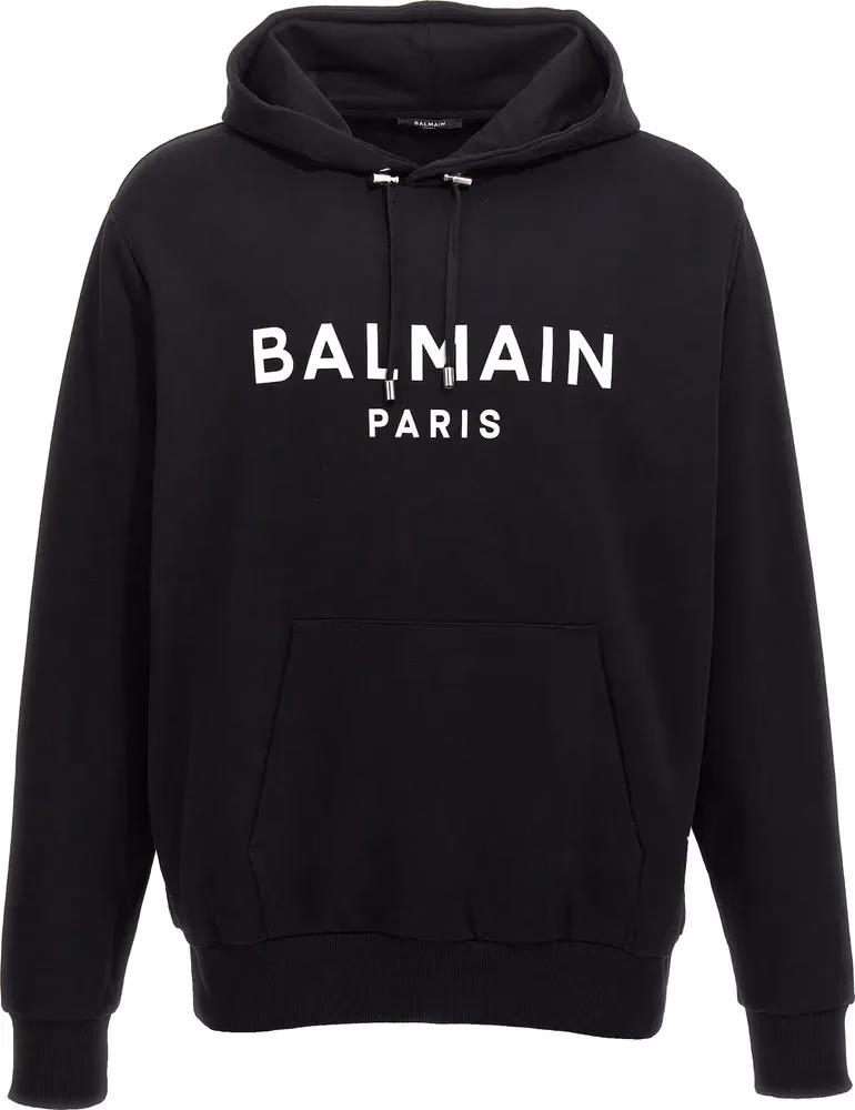 Balmain Bicolor Cotton Sweatshirt