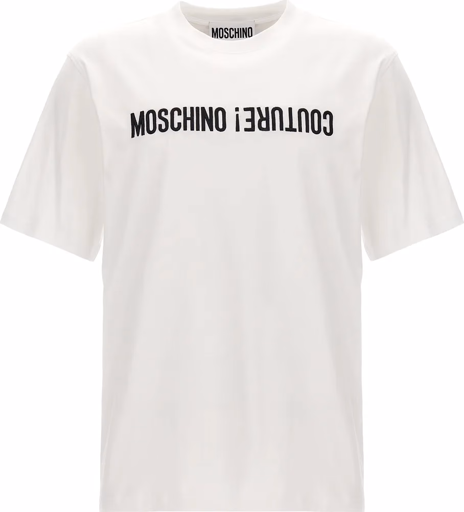Moschino Bicolor Cotton T-Shirt