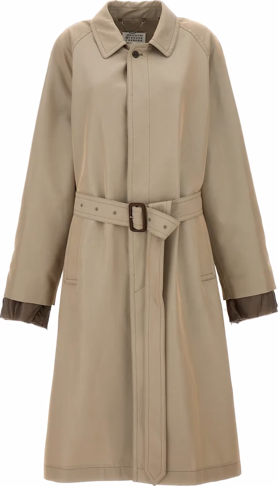 Maison Margiela Beige Cotton Coat