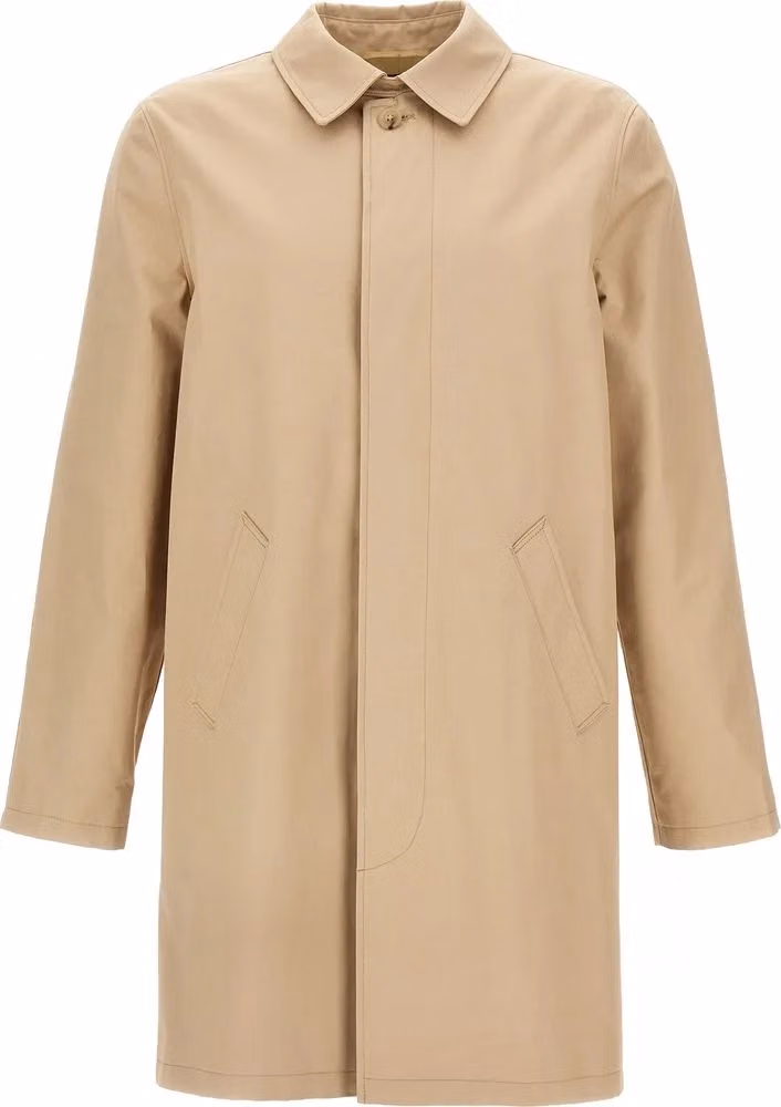 A.P.C. Beige Cotton Coat
