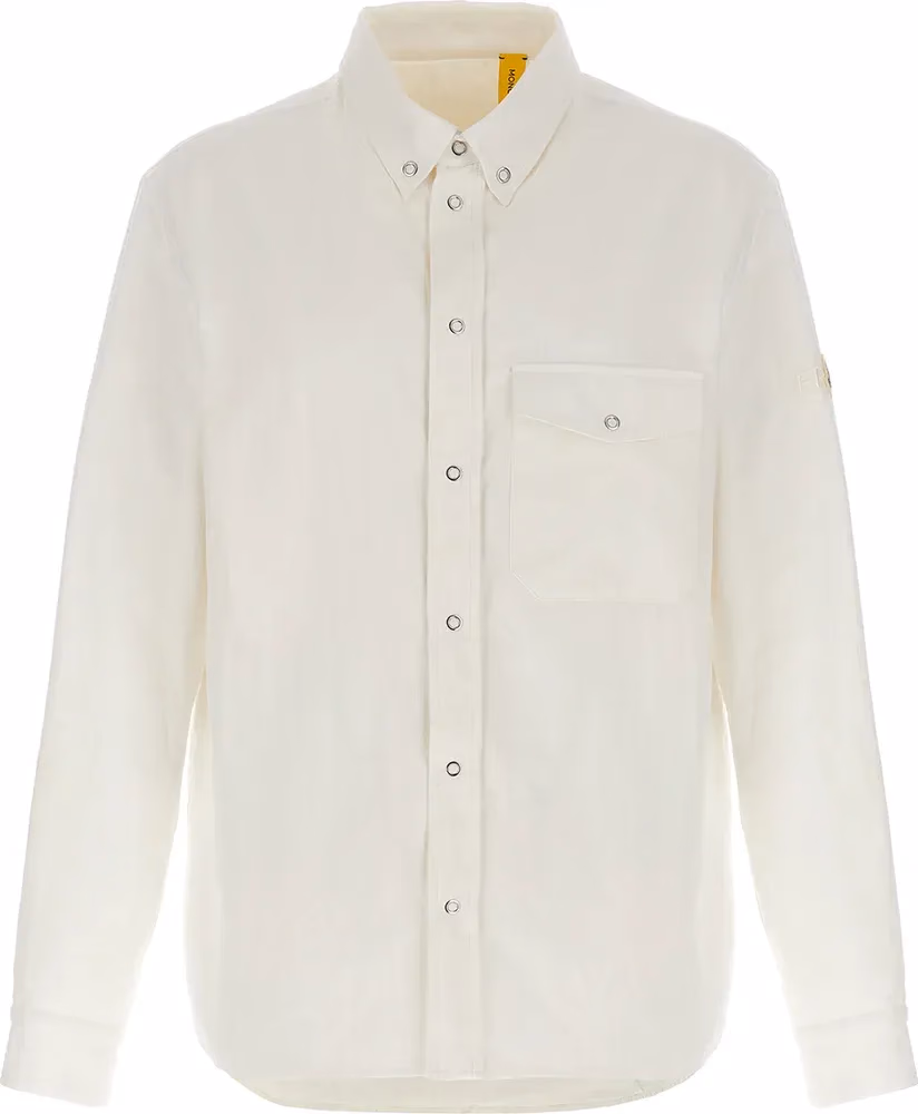 MONCLER GENIUS White Polyamide Blouse
