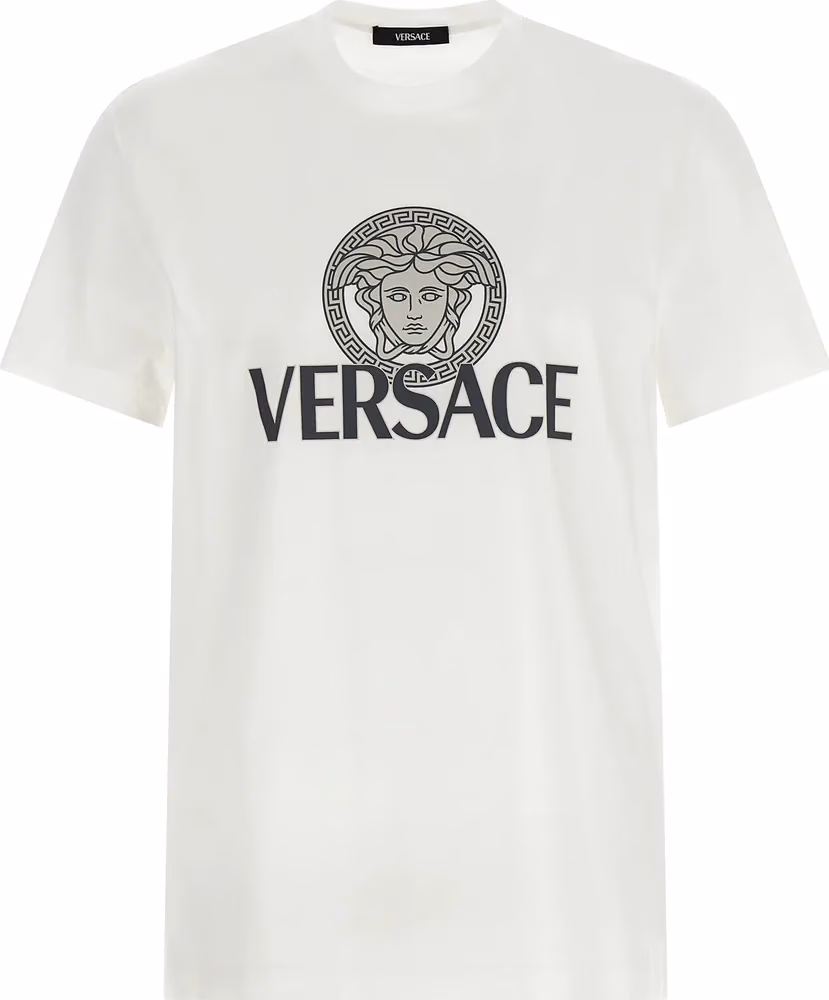 Versace Bicolor Cotton T-Shirt