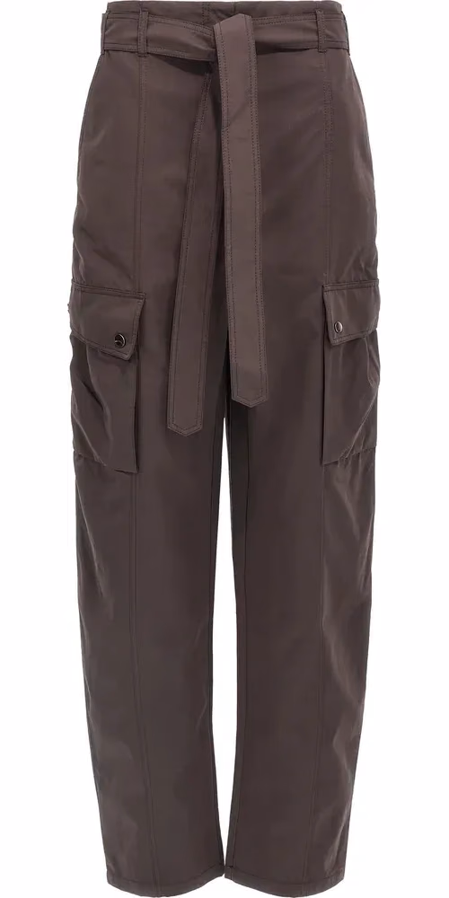 The Andamane Brown Polyester Cargo Pants