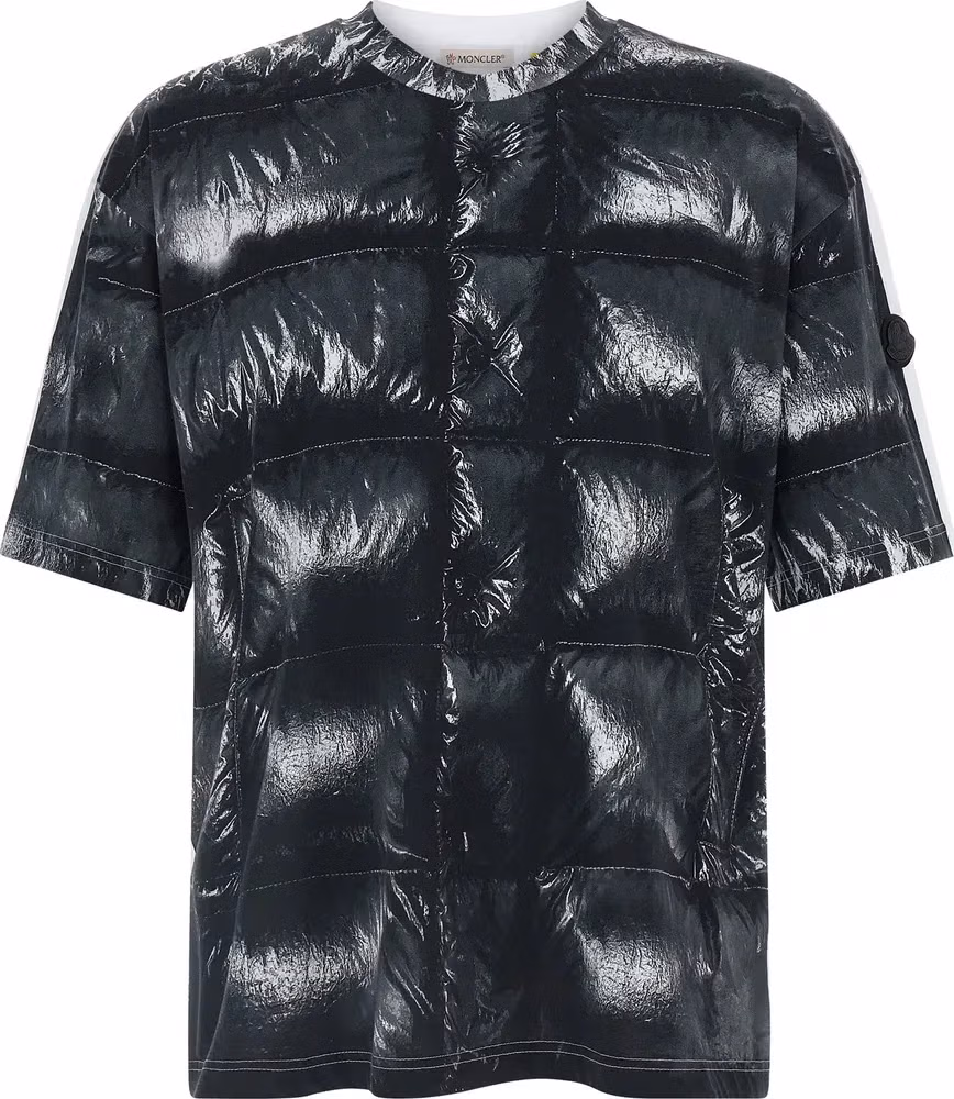 MONCLER GENIUS Black Cotton T-Shirt
